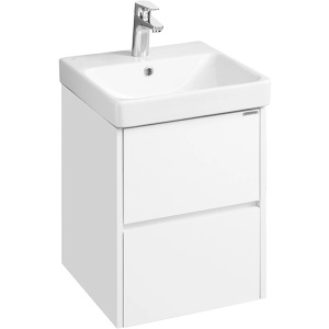 Тумба с раковиной Aquaton Сканди 45 1A2516K0SD010 белая Тумба с раковиной Aquaton Сканди 45 1A2516K0SD010 белая