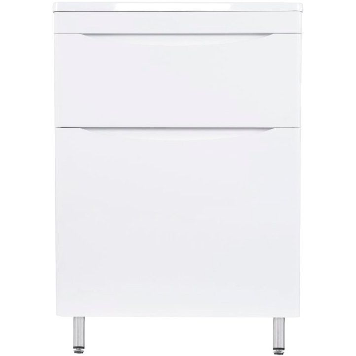 Купить Мебель для ванной Style Line Бергамо Мини 60 Люкс Plus напольная, антискрейтч белая в Москве с доставкой Мебель для ванной Style Line Бергамо Мини 60 Люкс Plus напольная, антискрейтч белая