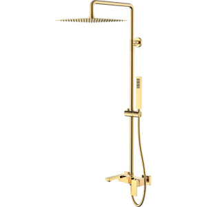 Душевая стойка Boheme Qubic 478-G shinny gold