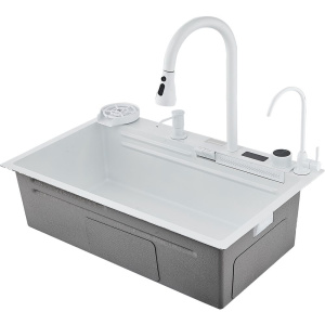 Комплект Savol S-SC002W с водопадом, белый