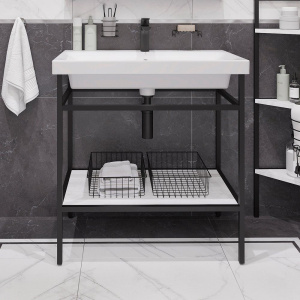 Консоль DIWO Смоленск 80 с раковиной Moduo 80