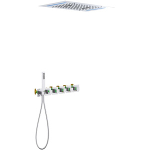Душевой комплект Timo Petruma SX-5229/00SM С ВНУТРЕННЕЙ ЧАСТЬЮ, с термостатом, хром