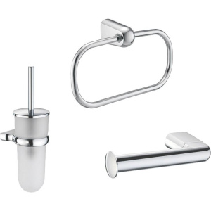 Набор Wasserkraft Berkel Держатель туалетной бумаги K-6896 + Ершик K-6827 + Полотенцедержатель