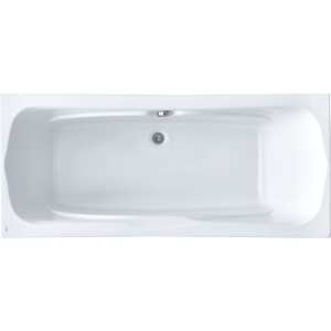 Акриловая ванна Santek Корсика 180x80 см, с каркасом, со сливом-переливом