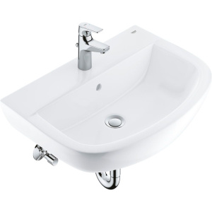Раковина Grohe Bau Ceramic Bau Ceramic 39472000 со смесителем, альпин-белый