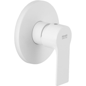 Смеситель для душа Remer Absolute EY30BO белый матовый, С ВНУТРЕННЕЙ ЧАСТЬЮ