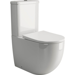 Унитаз-компакт Ceramicanova Mia Rimless CN1801 с микролифтом, безободковый