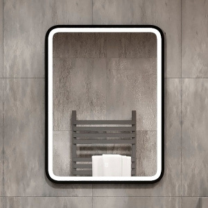 Зеркало Art&Max Genova 60 с подсветкой, функция антизапотевания