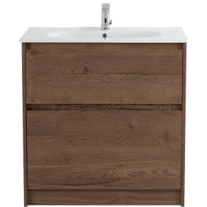 Тумба с раковиной BelBagno Kraft 80 напольная, rovere tabacco, раковина LOV-800-LVB Тумба с раковиной BelBagno Kraft 80 напольная, rovere tabacco, раковина LOV-800-LVB