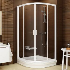 Душевой уголок Ravak Blix BLCP4-90 Transparent, профиль белый