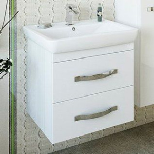 Тумба с раковиной Sanflor Одри 70, подвесная