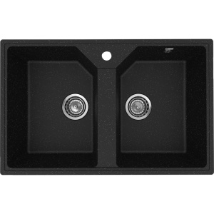 Мойка кухонная Practik PR-M 770-004 черный оникс