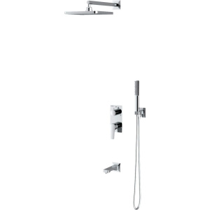 Душевой комплект Teska Ciera Pro AS3360 С ВНУТРЕННЕЙ ЧАСТЬЮ, хром