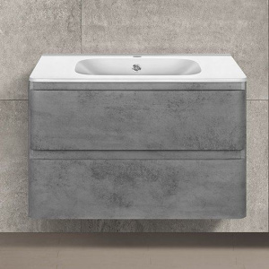 Тумба с раковиной Vincea Vico 80 бетон