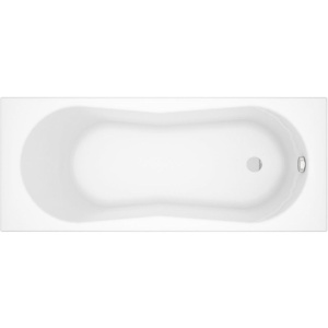 Акриловая ванна Cersanit Nike 150x70 см, с каркасом, ультрабелая
