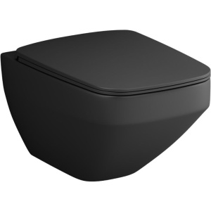 Унитаз подвесной AM.PM Inspire V2.0 FlashClean C50A1700MBSC безободковый, черный матовый