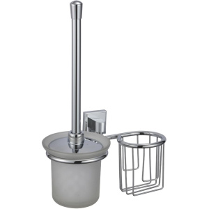 Ершик Savol 95 S-L09594 хром, с держателем освежителя воздуха