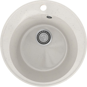 Мойка кухонная Practik PR-M 475-001 белый камень