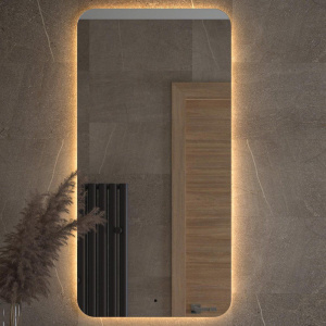 Зеркало Defesto Opti DF 2818R 60х120 с LED-подсветкой, 3000К, инфракрасный выключатель