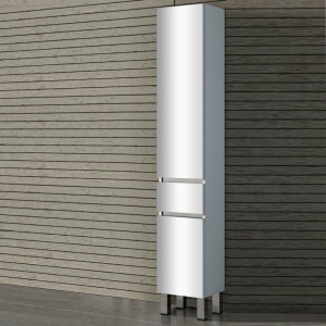 Шкаф-пенал Sanvit Кубэ -3 белый глянец Шкаф-пенал Sanvit Кубэ -3 белый глянец