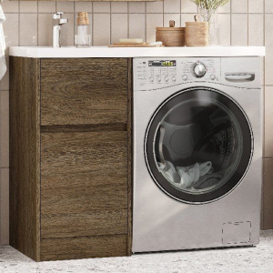 Тумба с раковиной AQUATON Лондри 40 L, дуб кантри Тумба с раковиной AQUATON Лондри 40 L, дуб кантри