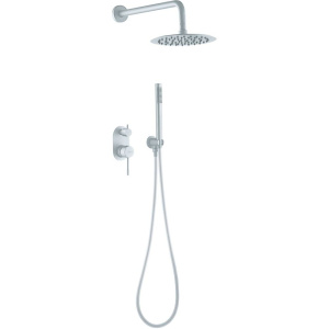 Душевой комплект Boheme Uno 464-MW С ВНУТРЕННЕЙ ЧАСТЬЮ, белый