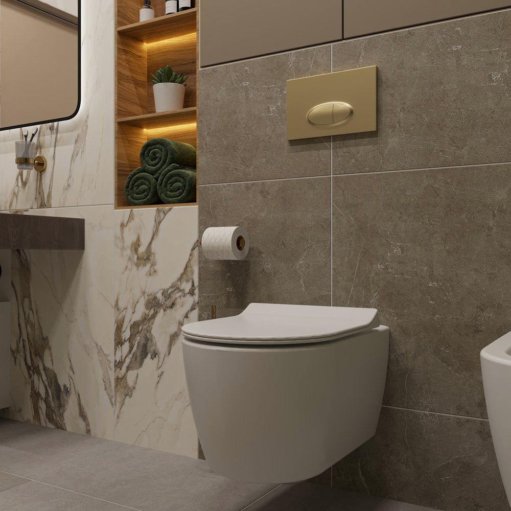 Купить Унитаз подвесной STWORKI Ноттвиль SETK3104-2616 безободковый, с микролифтом, белый в Москве с доставкой Унитаз подвесной STWORKI Ноттвиль SETK3104-2616 безободковый, с микролифтом, белый