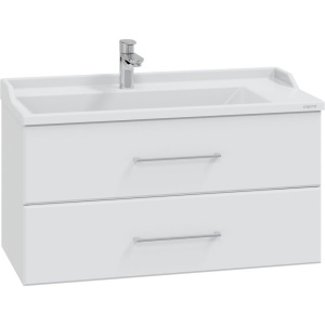 Тумба с раковиной СаНта Омега 100 подвесная