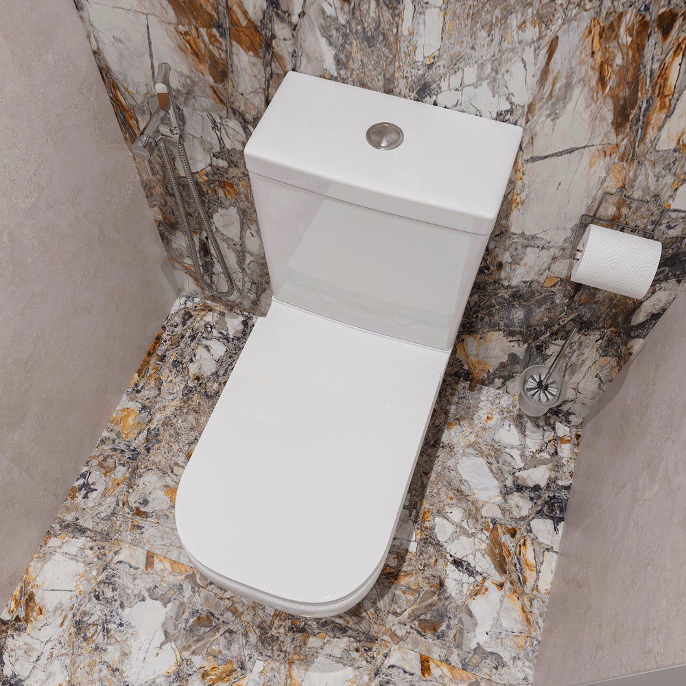 Купить Унитаз-компакт DIWO Коломна 0421 с микролифтом в Москве с доставкой Унитаз-компакт DIWO Коломна 0421 с микролифтом