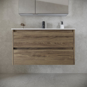 Тумба с раковиной Sancos Libra 90 см дуб чарльстон