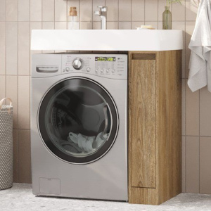 Тумба с раковиной AQUATON Лондри 20 дуб кантри Тумба с раковиной AQUATON Лондри 20 дуб кантри