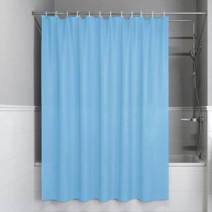 Штора для ванной IDDIS Base BL06P24i11 240х200, голубая