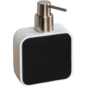 Дозатор Ridder Amara бело-черный