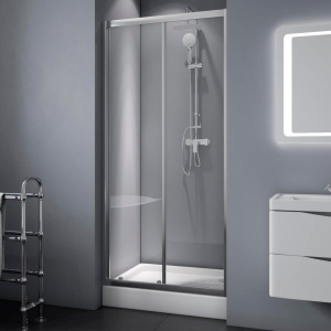 Душевая дверь в нишу BelBagno Due BF 1 120 C Cr