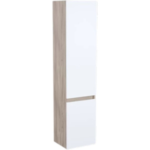 Шкаф-пенал IDDIS Zodiac белый, ясень-шимо