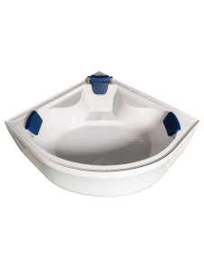 Ванна акриловая полукруглая Wemor 150/150/55 С (10000000760)