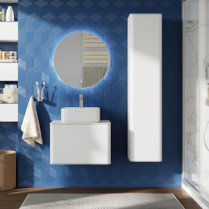 Мебель для ванной STWORKI Ноттвиль 60 белая, без выреза под смеситель, подвесная, российская (гарнитур, мебель) Мебель для ванной STWORKI Ноттвиль 60 белая, без выреза под смеситель, подвесная, российская (гарнитур, мебель)