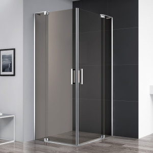 Душевой уголок Cezares Slider A 2 80/90 BR Cr профиль хром, стекло бронза