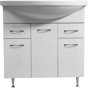 Тумба с раковиной Stella Polar Фантазия 80