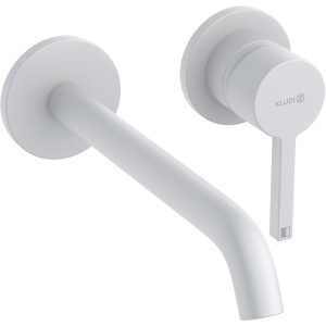 Смеситель для раковины Kludi Nova Fonte Pura 202455315 белый матовый Смеситель для раковины Kludi Nova Fonte Pura 202455315 белый матовый