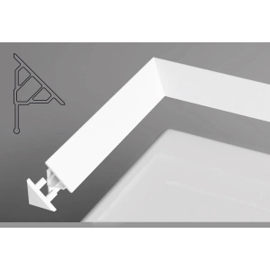 Универсальная декоративная планка Ravak 10/1100 белая XB451100001 Универсальная декоративная планка Ravak 10/1100 белая XB451100001