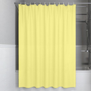 Штора для ванной IDDIS Promo P06PE18i11 200х180, желтая