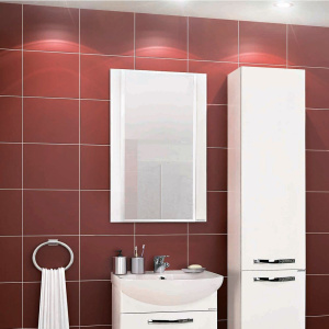 Зеркало AQUATON Ария 65 белое Зеркало AQUATON Ария 65 белое