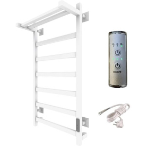 Полотенцесушитель электрический Тругор Пэк сп 21 П 80x50 с выключателем, белый