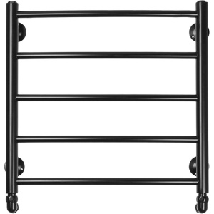 Полотенцесушитель водяной Domoterm Калипсо П5 50x50 ЧРН, черный матовый