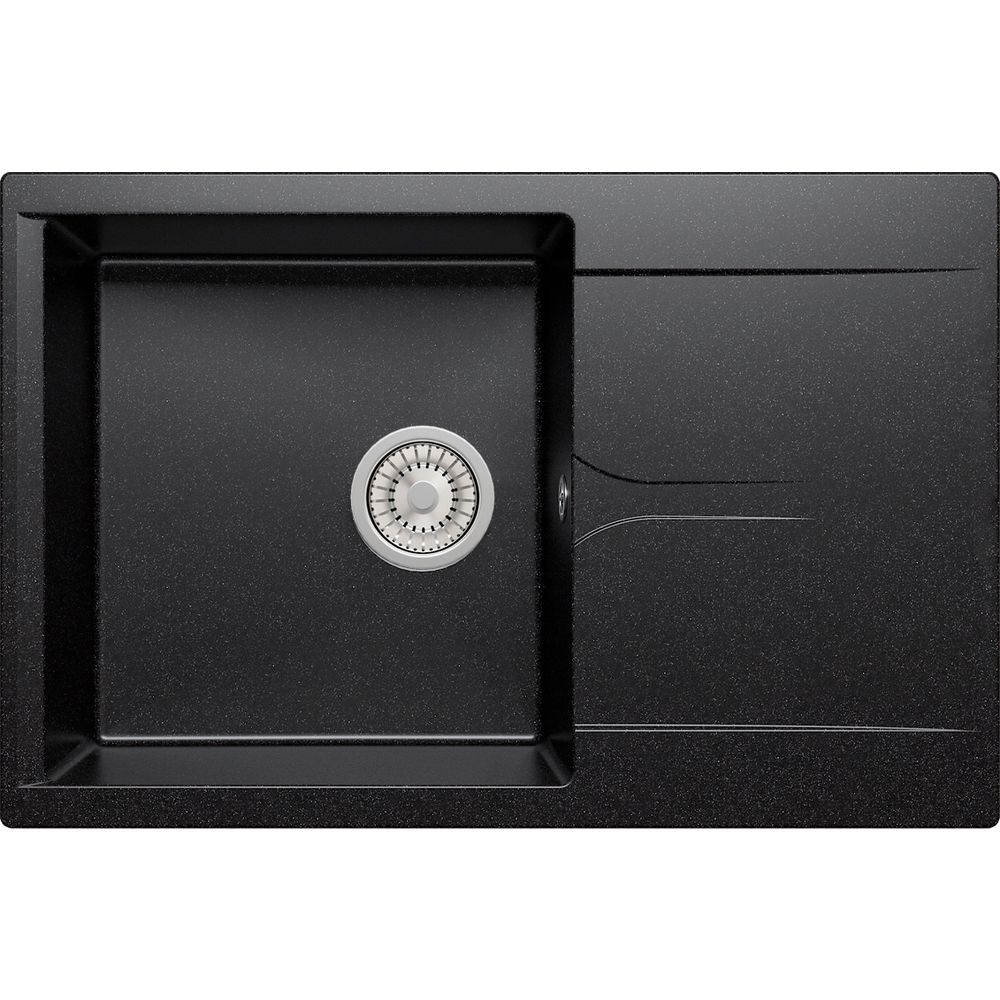 Мойка кухонная Polygran Gals 760 черная Мойка кухонная Polygran Gals 760 черная