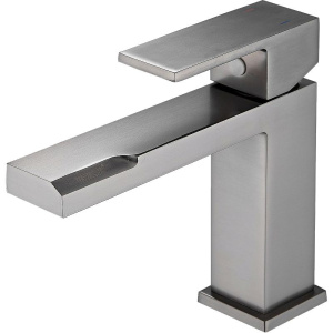 Смеситель для раковины BELZ B10613-3 вороненая сталь