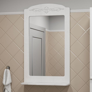 Зеркало Stella Polar Кармела 60 ольха белая