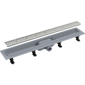 Душевой трап (лоток) AlcaPlast APZ10-Simple 550 с решеткой и опорами Душевой трап (лоток) AlcaPlast APZ10-Simple 550 с решеткой и опорами