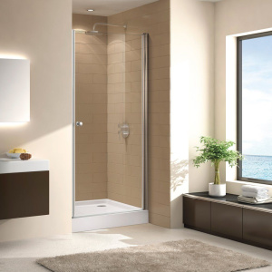 Душевая дверь в нишу Cezares Eco O B-1-60-C-Cr стекло прозрачное Душевая дверь в нишу Cezares Eco O B-1-60-C-Cr стекло прозрачное